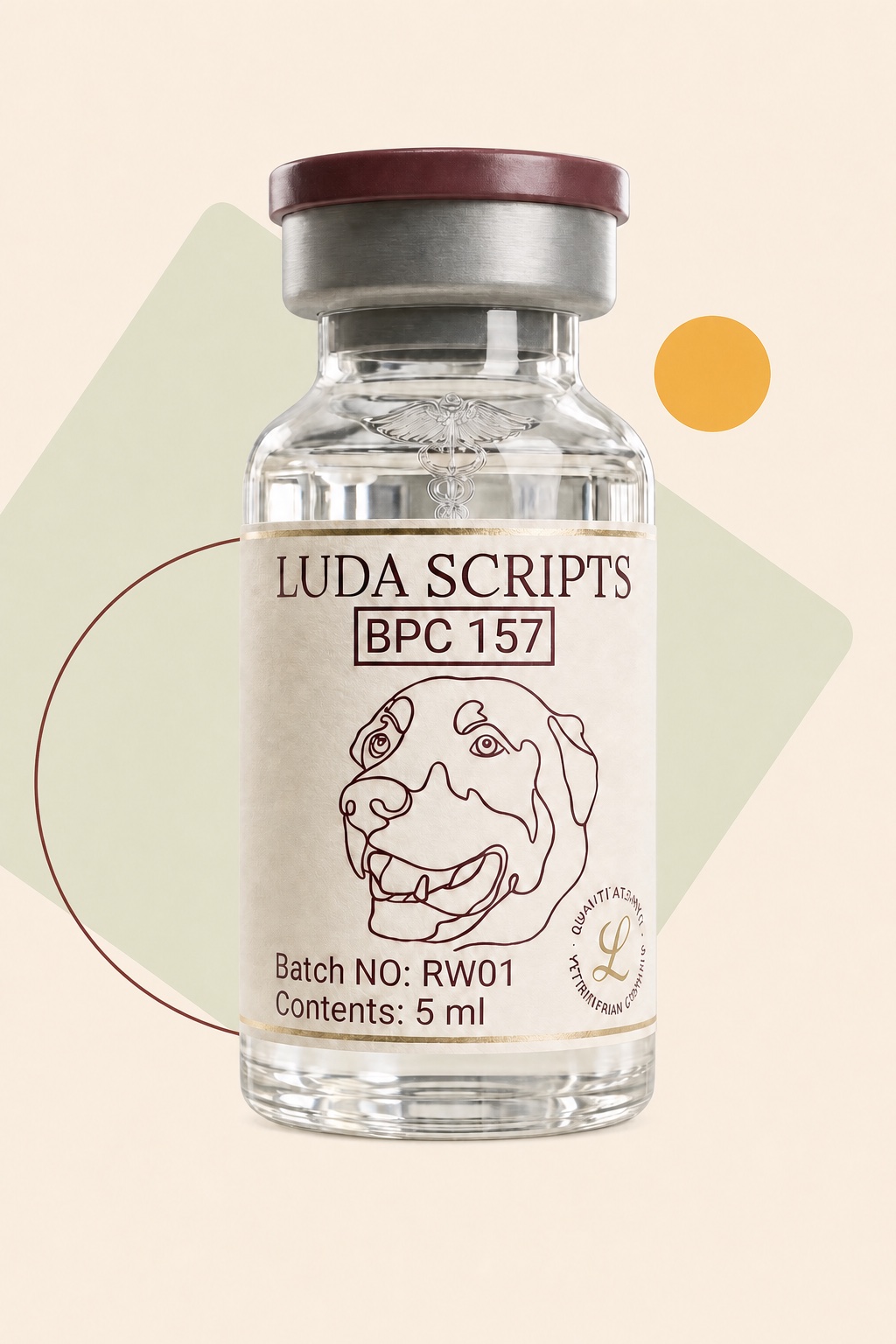LudaScripts BPC-157 vial